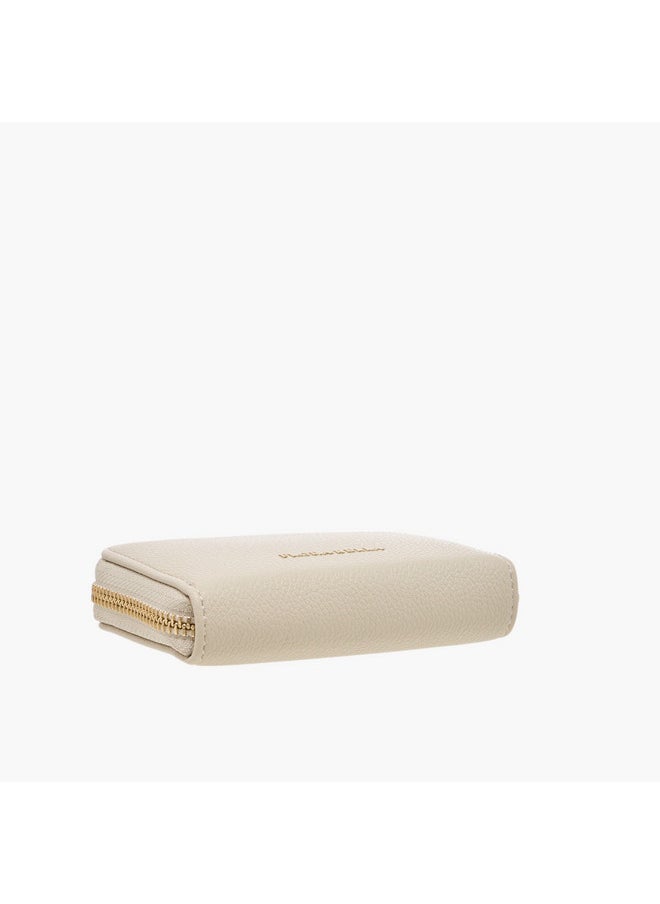 Flora Bella By Shoexpress Women's Textured Wallet with Zip Closure  - Image 4