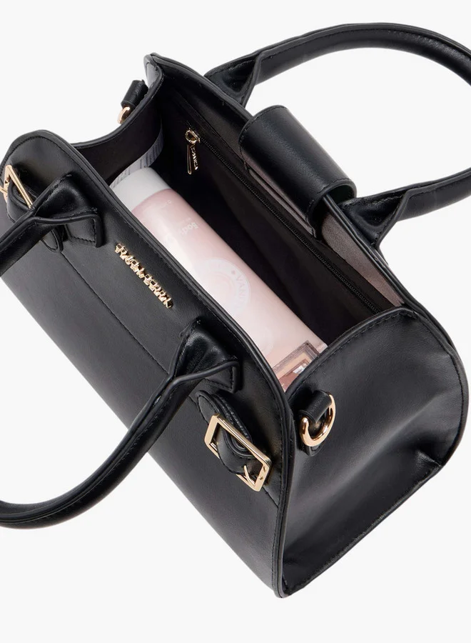 Flora Bella By Shoexpress Women's Textured Crossbody Bag with Detachable Strap
