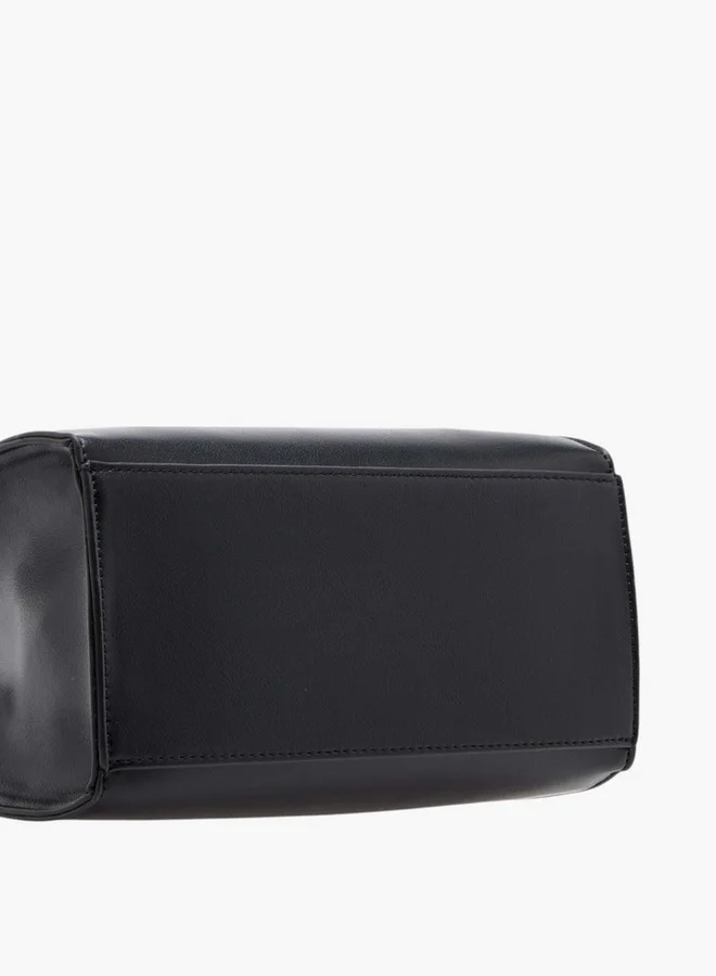Flora Bella By Shoexpress Women's Textured Crossbody Bag with Detachable Strap