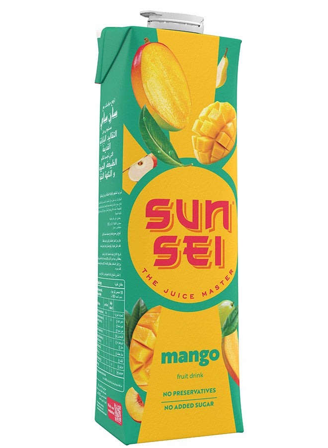 SunSei UHT Mango Juice 1L - Velvety Smooth, No Added Sugar - Image 3