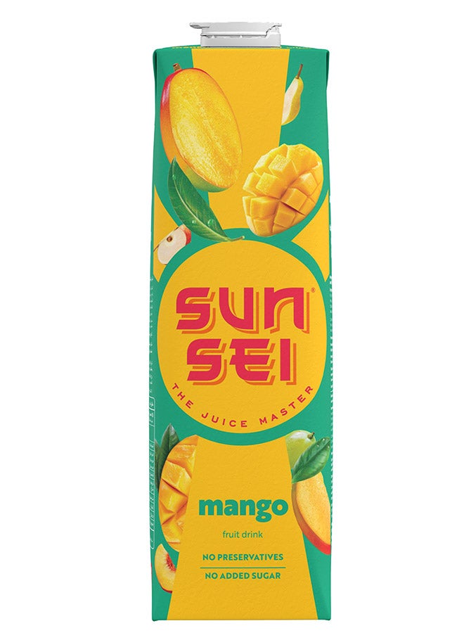 SunSei UHT Mango Juice 1L - Velvety Smooth, No Added Sugar - Image 1