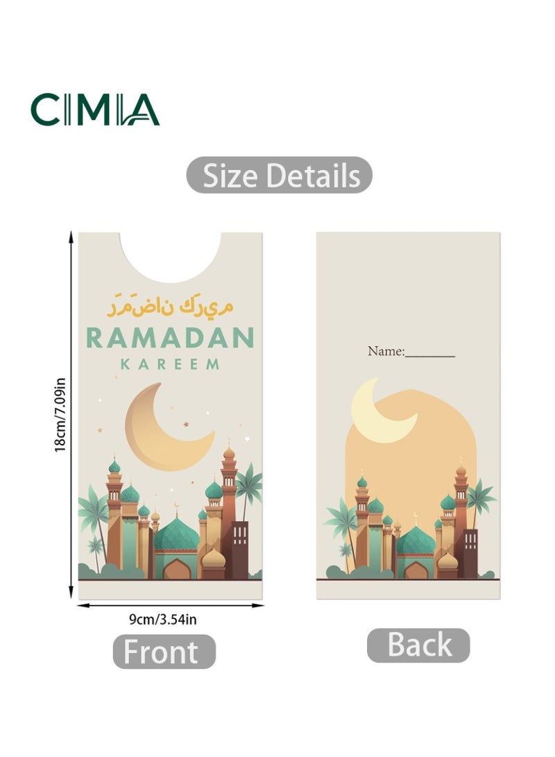 السيميا طقم من 8 أكياس للأطفال بمناسبة العطلات، لتوزيع النقود والهدايا الصغيرة والحلويات - Image 3