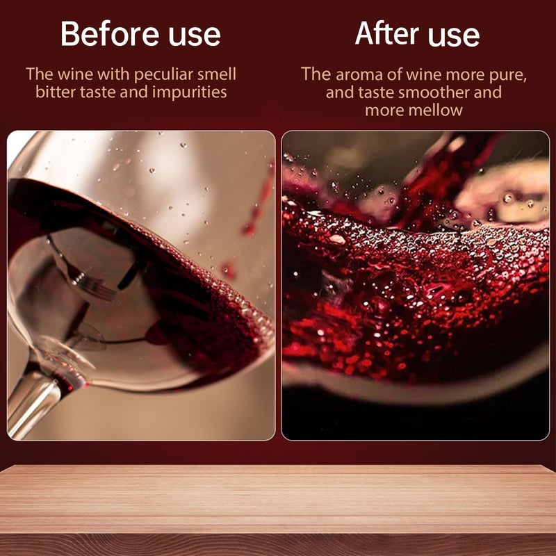 AIKARO - Electric Wine Aerator Pourer Rechargeable Automatic Decanter, with Corkscrew and Vacuum Stopper (Set) - Image 4