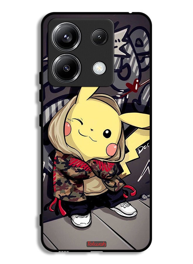 Tolwak Xiaomi Redmi Note 13 Pro 5G Protective Case Cover Pichku Art  - Image 1