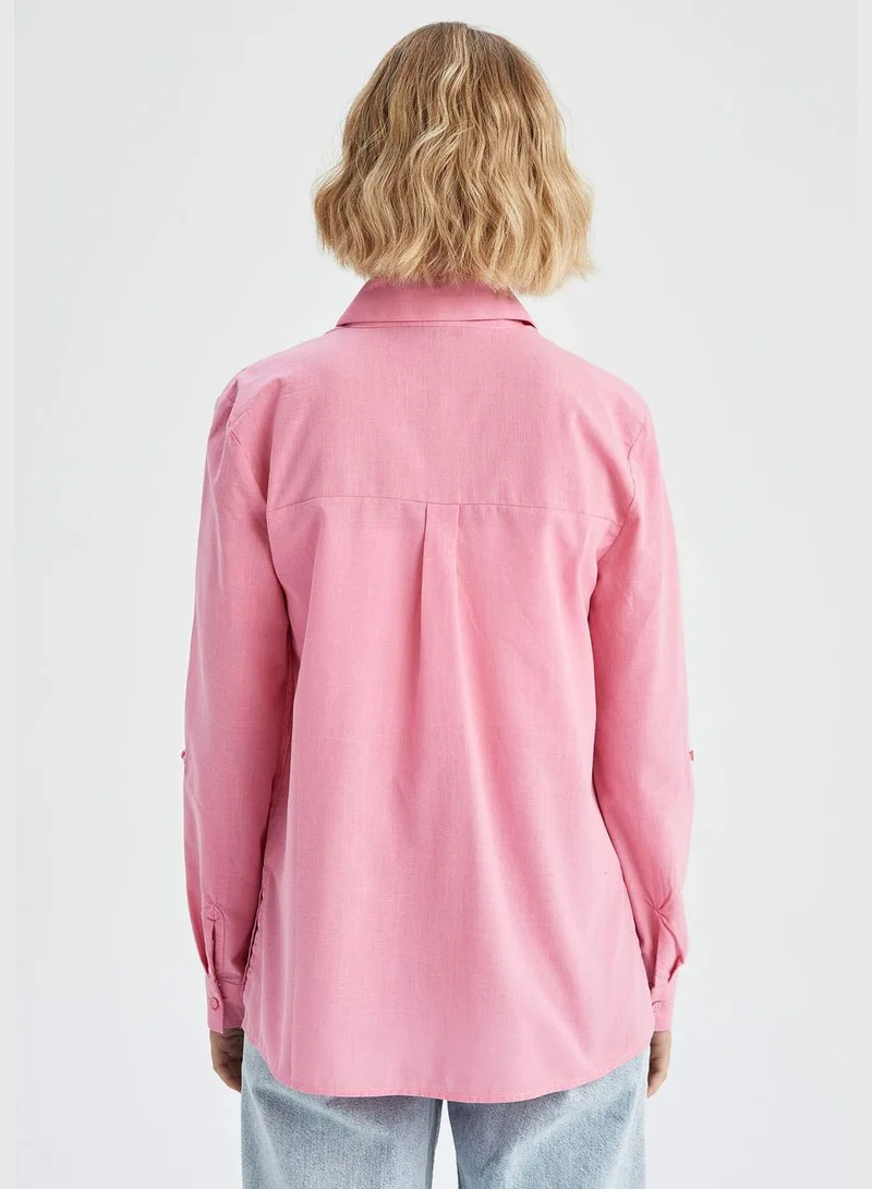 DeFacto Regular Fit Long Sleeve Shirt