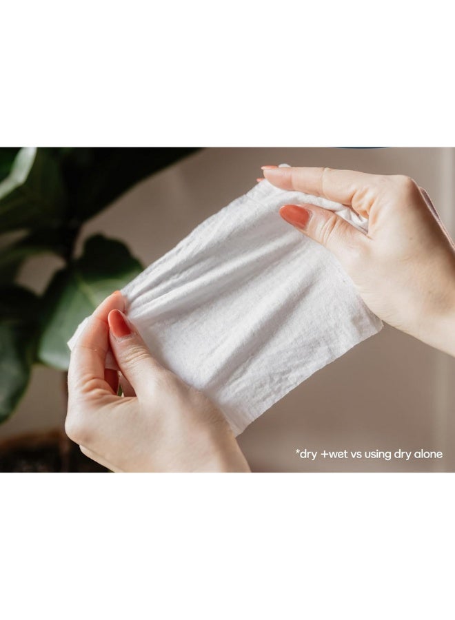 Baby Wet Wipes 120 Count – Unscented Extra-Soft Wipes for Sensitive Skin, Hypoallergenic & Sewer Safe, 3-in-1 Cleansing Wipes for Baby, Family, Travel, and Daily Hygiene - Image 4