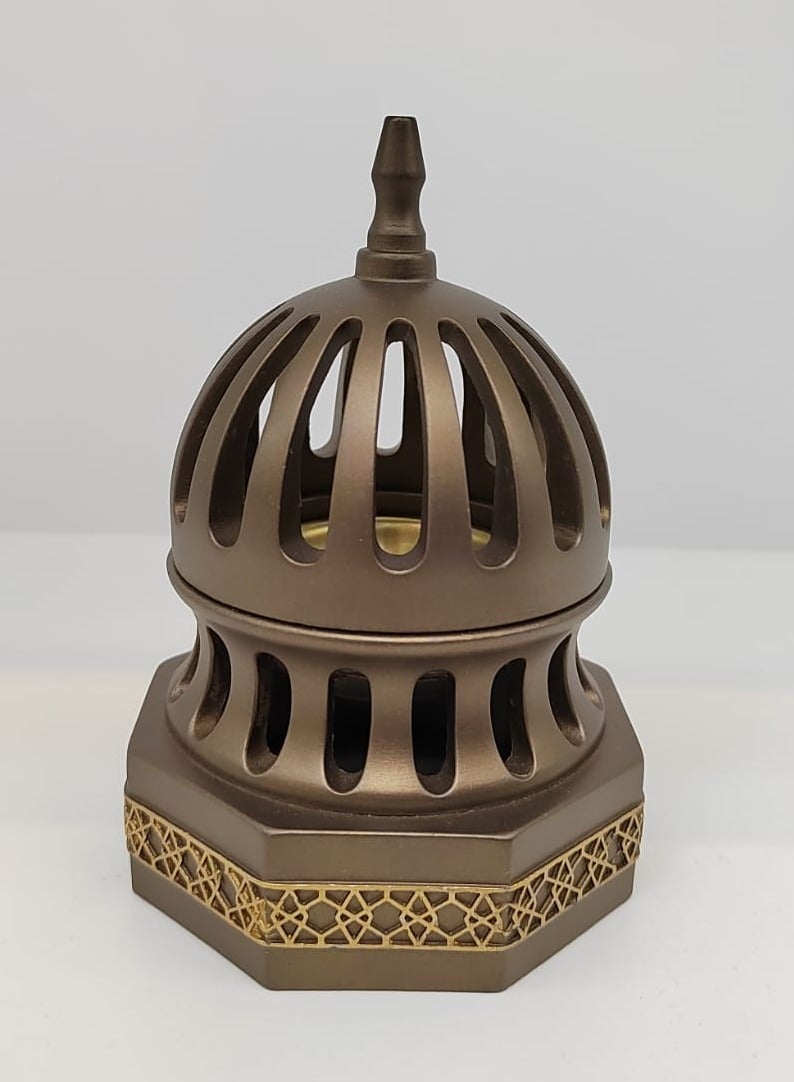 رادین موقد بخور فحم، موقد بخور عود، موقد بخور رائحة اللبان لليوغا والسبا والعلاج بالعطور، وديكور للمكتب والمنزل - Image 1