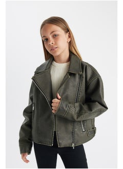 DeFacto Girl Regular Fit Blazer Collar Long Sleeve Coat  - Image 1