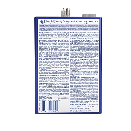 Klean Strip Lacquer Thinner 1 Gallon - Image 2