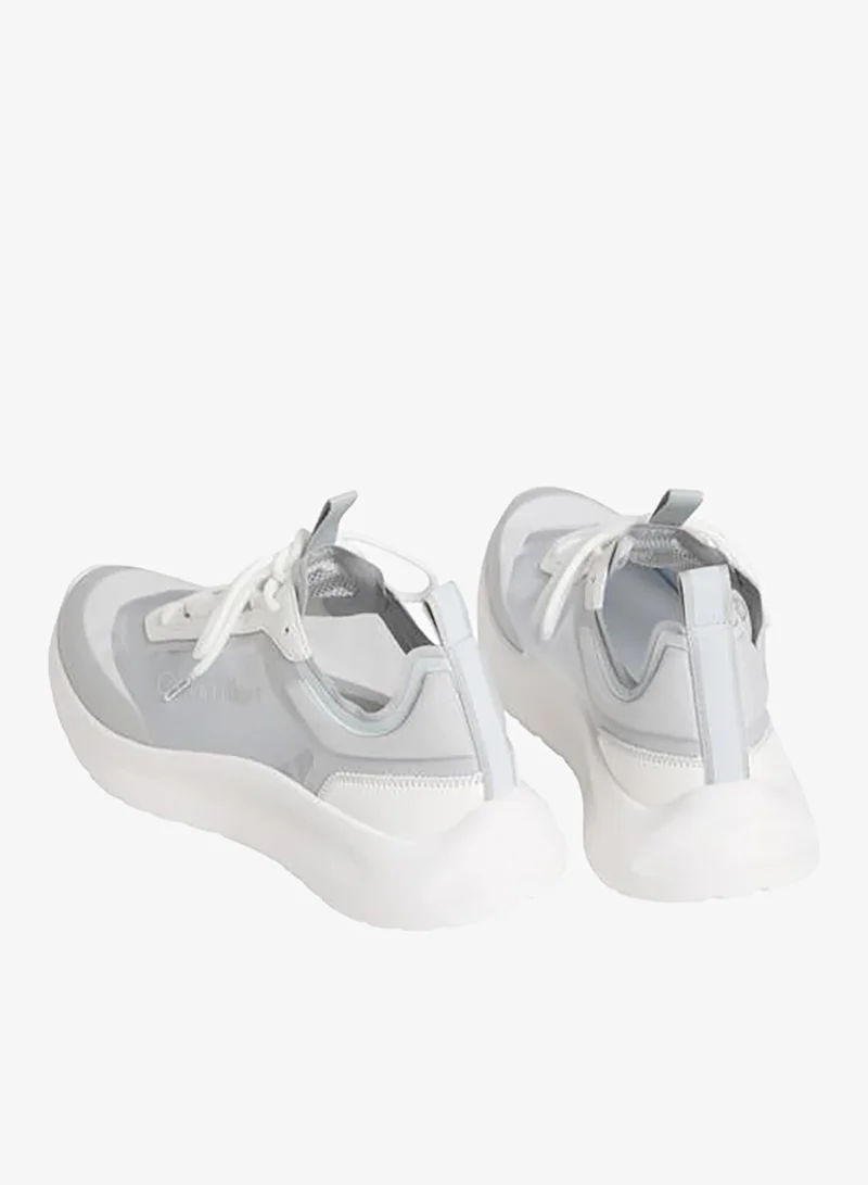 CALVIN KLEIN Bright White/Pearl Grey/Silver Lightweight EVA Running Shoes for Men | Best Price UAE