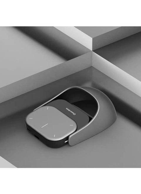Cheerdots Split Air Mouse AI Intelligent Voice Speech Wireless Bluetooth Laser Pointer Recording Translation-Color:Silver Recording Version (remote Control + Touchpad + Laser Pointer + Recording)