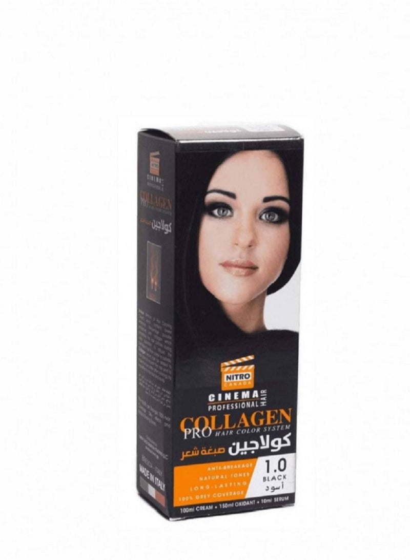 نيترو كندا كولاجين صبغة شعر رقم 1.0اسود - Image 2
