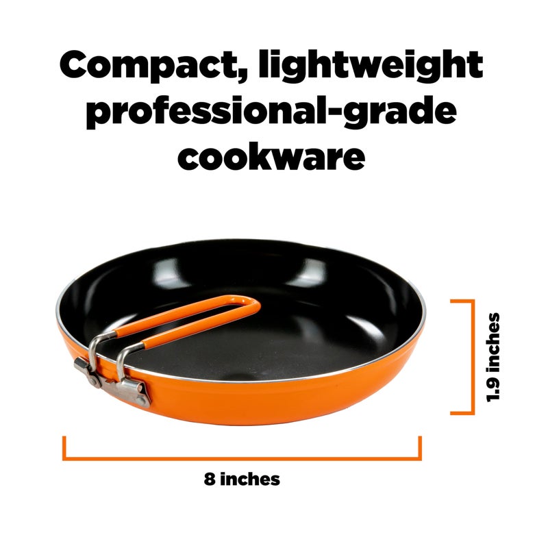Jetboil مقلاة جيت بويل سُمِت غير لاصقة لأواني الطهي في المخيمات لمدافئ جيت بويل المحمولة - Image 2