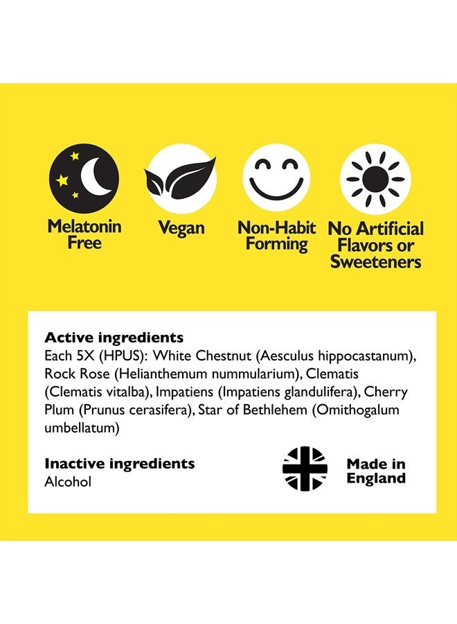 RESCUE Bach RESCUE SLEEP Spray 7mL, Natural Sleep & Stress Relief Aid, Homeopathic Flower Essence, Vegan, Free of Melatonin, Sugar, and Gluten, Non-Narcotic, Non-Habit Forming - Image 3