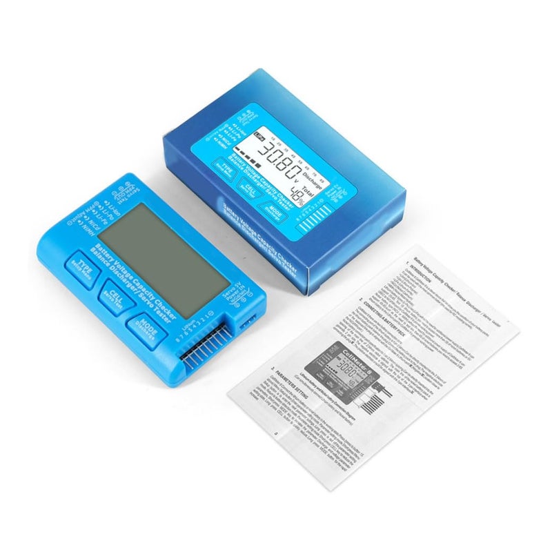 LCD Battery Tester with Backlight for Li ion Li po Nimh Compact Portable Capacity Checker - Image 5