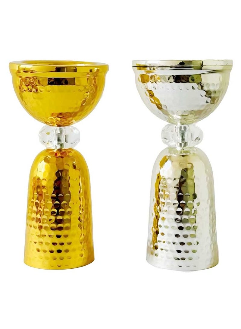 Elegant Gold Metal Bakhoor Burner Decorative Incense Holder for Home  - Image 3