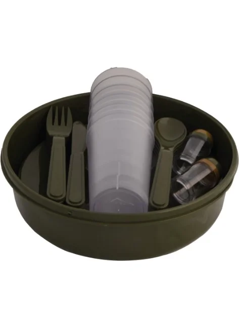 CAMPOUT Picnic Set 6 Person Melamine BPA Free