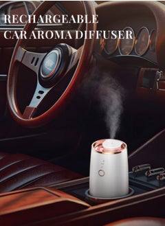 White and Gold  Car Aroma Diffuser