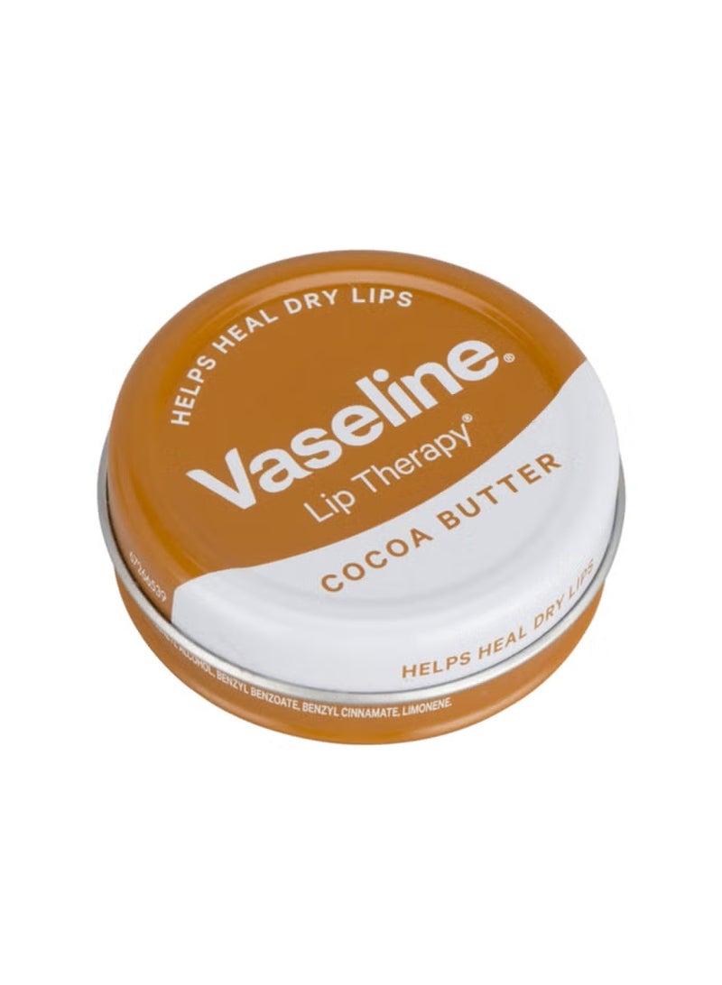 فازلين مرطب للشفاه بزبدة الكاكاو من فازلين - 20جم - Image 2