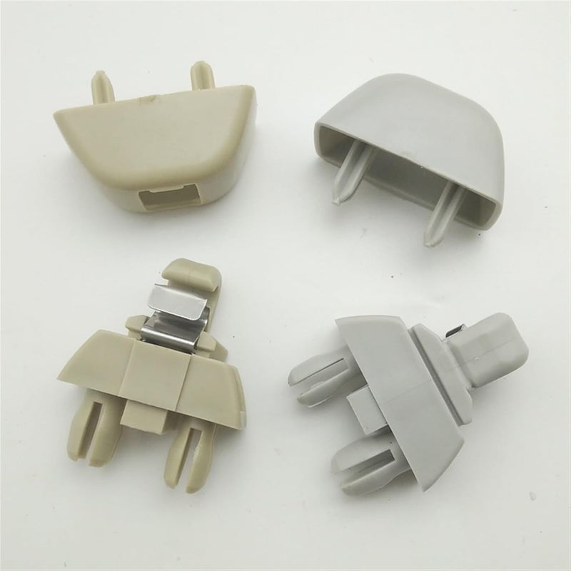 Wivplex 2pcs Sun Visor Hook Clips for A6 C6 VW Passat Polo Skoda - Image 5