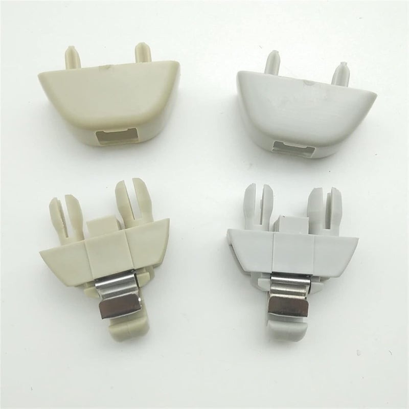 Wivplex 2pcs Sun Visor Hook Clips for A6 C6 VW Passat Polo Skoda - Image 2