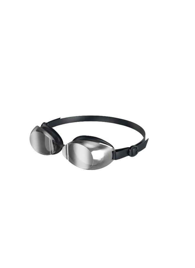 speedo Jet 2.0 Swimming Goggles Black/Silver  - Image 1