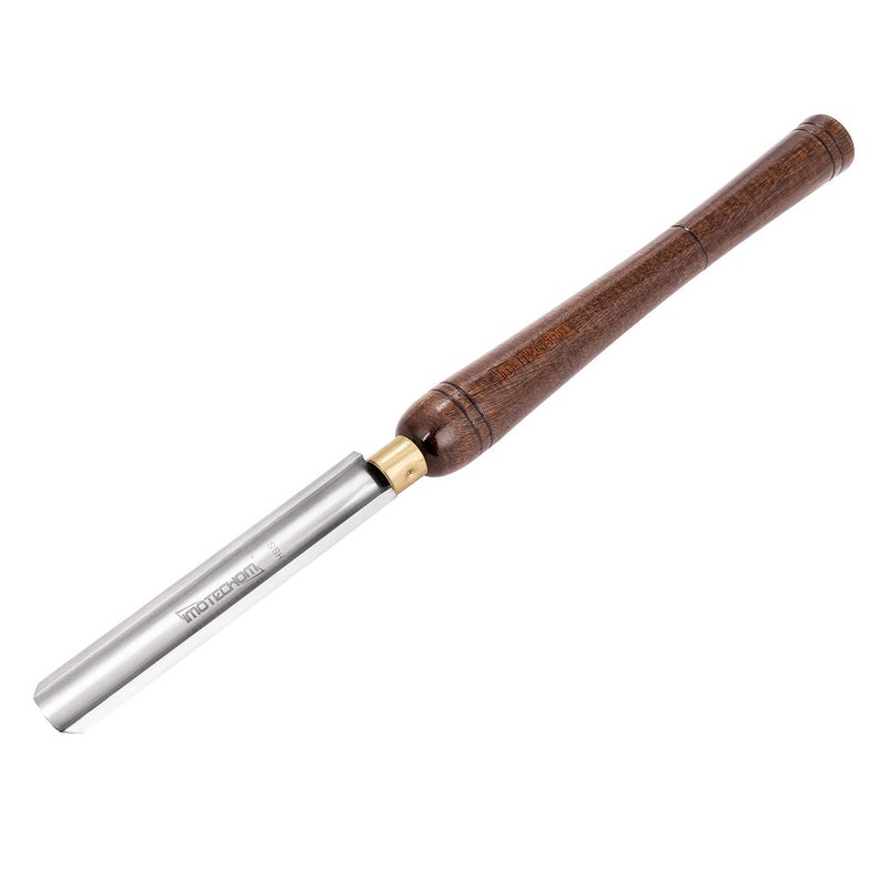 IMOTECHOM 1-Inches HSS Roughing Gouge Lathe Chisel Wood Turning Tools with Round Plastic Box and Hanging Bag - Image 1