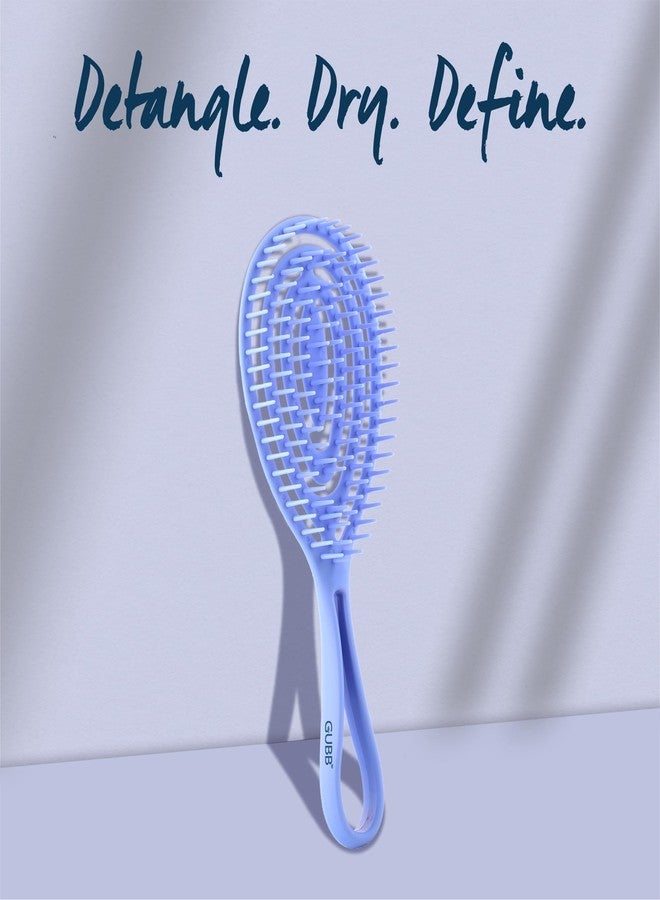 GUBB French Hues Vents Oval Hair Brush for Hair Styling, Detangling and Grooming | Perfect Hair Brush for All Hair Types - For Men & Women - Image 3