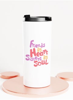 LIT White Tumbler Best Friends Gift idea Straight Tumbler BFF Gifts Sister Friends Presents  - Image 1