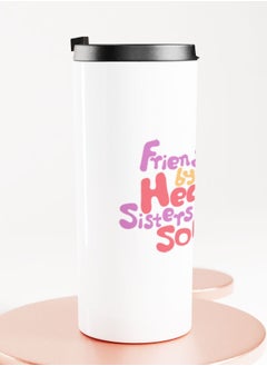LIT White Tumbler Best Friends Gift idea Straight Tumbler BFF Gifts Sister Friends Presents  - Image 2