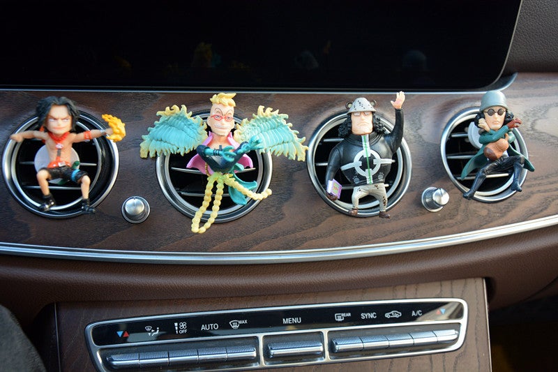 One Piece Car Hand Ornaments Air Outlet Ornaments Cartoon Animation Nika Lufei Perfume Shake Tone Blind Box Gift - Image 3