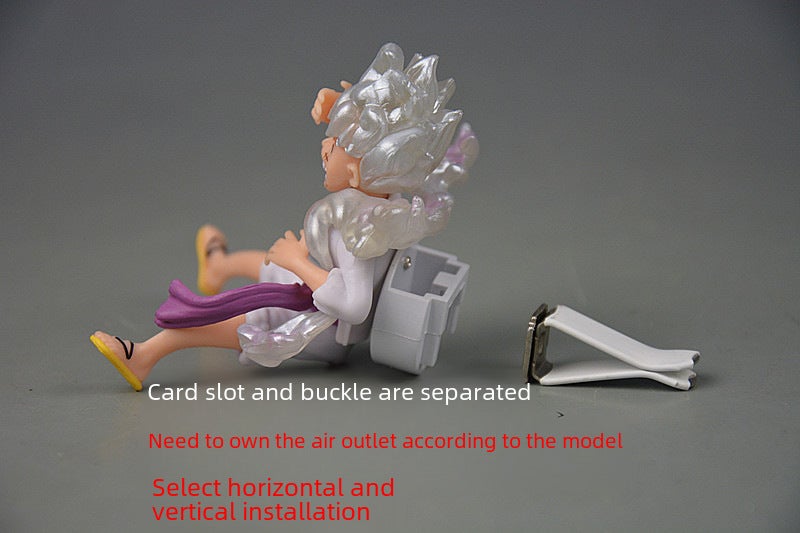 One Piece Car Hand Ornaments Air Outlet Ornaments Cartoon Animation Nika Lufei Perfume Shake Tone Blind Box Gift - Image 5