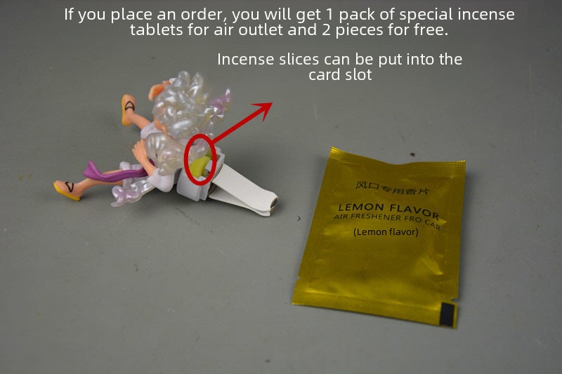 One Piece Car Hand Ornaments Air Outlet Ornaments Cartoon Animation Nika Lufei Perfume Shake Tone Blind Box Gift - Image 4