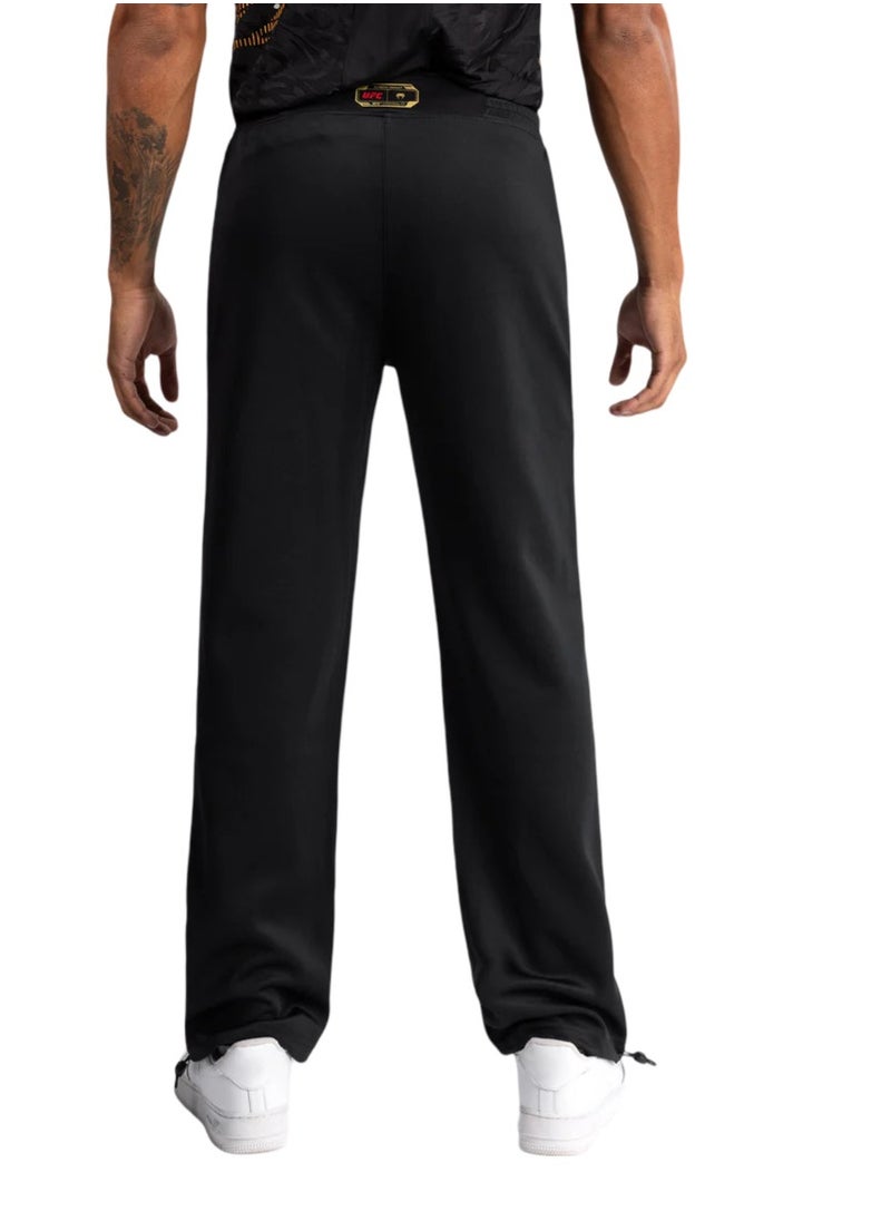 VENUM - UFC FUSION BY VENUM AUTHENTIC FIGHT NIGHT STRAIGHT LEG JOGGERS BLACK/GOLD - Image 1