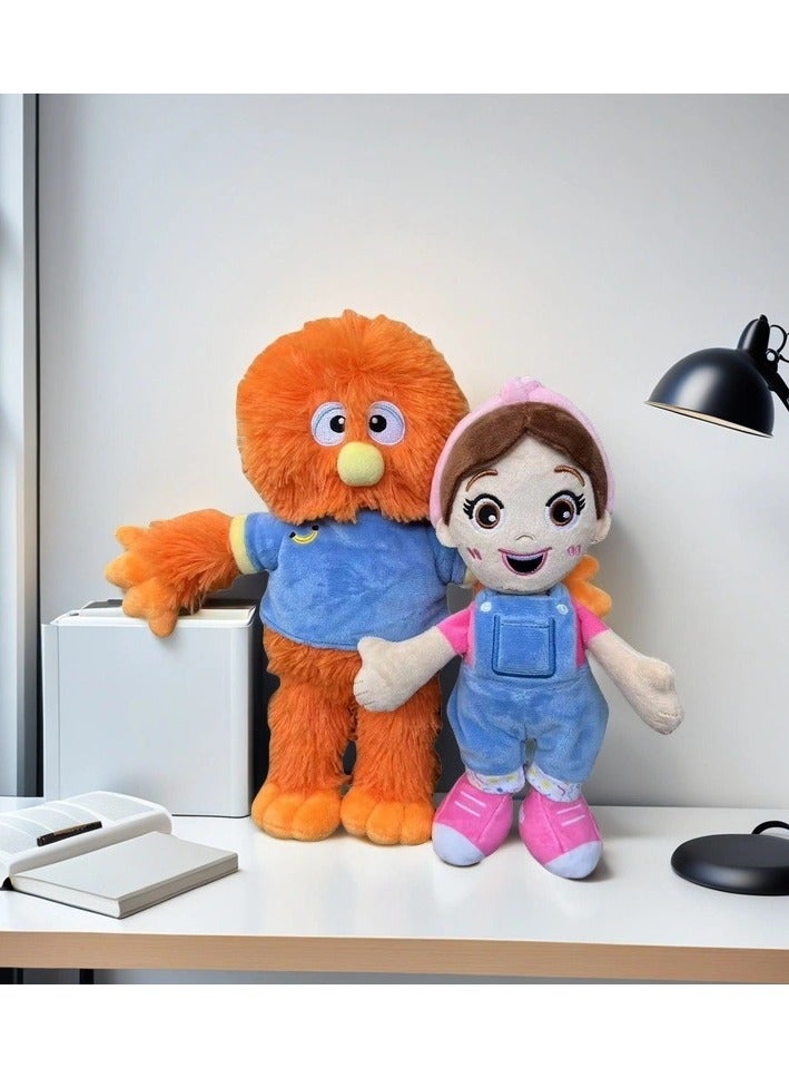 2pcs new product ms Rachel Plush doll Rachel ladies doll cute puzzle girl plush toy - Image 3
