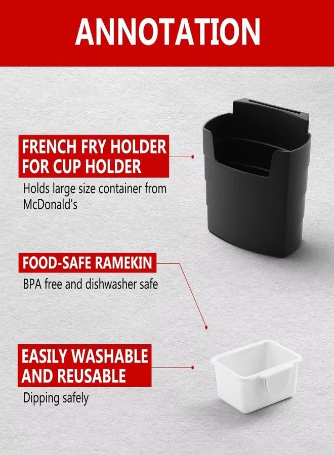 SUADEN French Fry Holder and Sauce Holder for Car | Perfect for On-the-Go Snacking | Ideal White Elephant Gift, Stocking Stuffier, or Holiday Present - Image 3