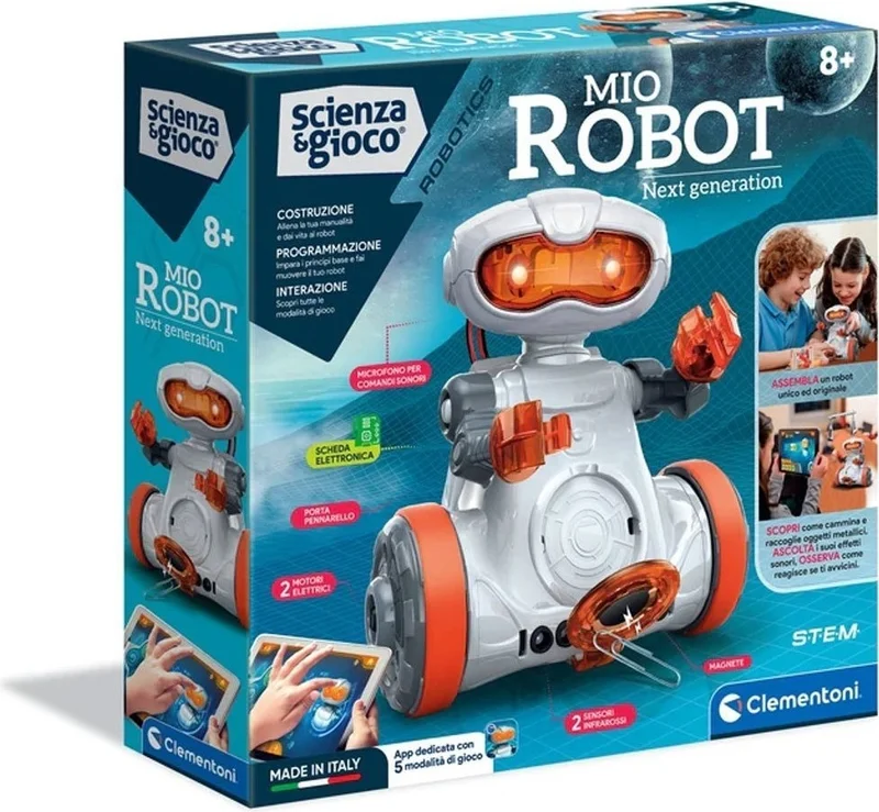 Clementoni 64957 Mio Robot (Next Generation) /Robotics Lab /science andgame +8 Years