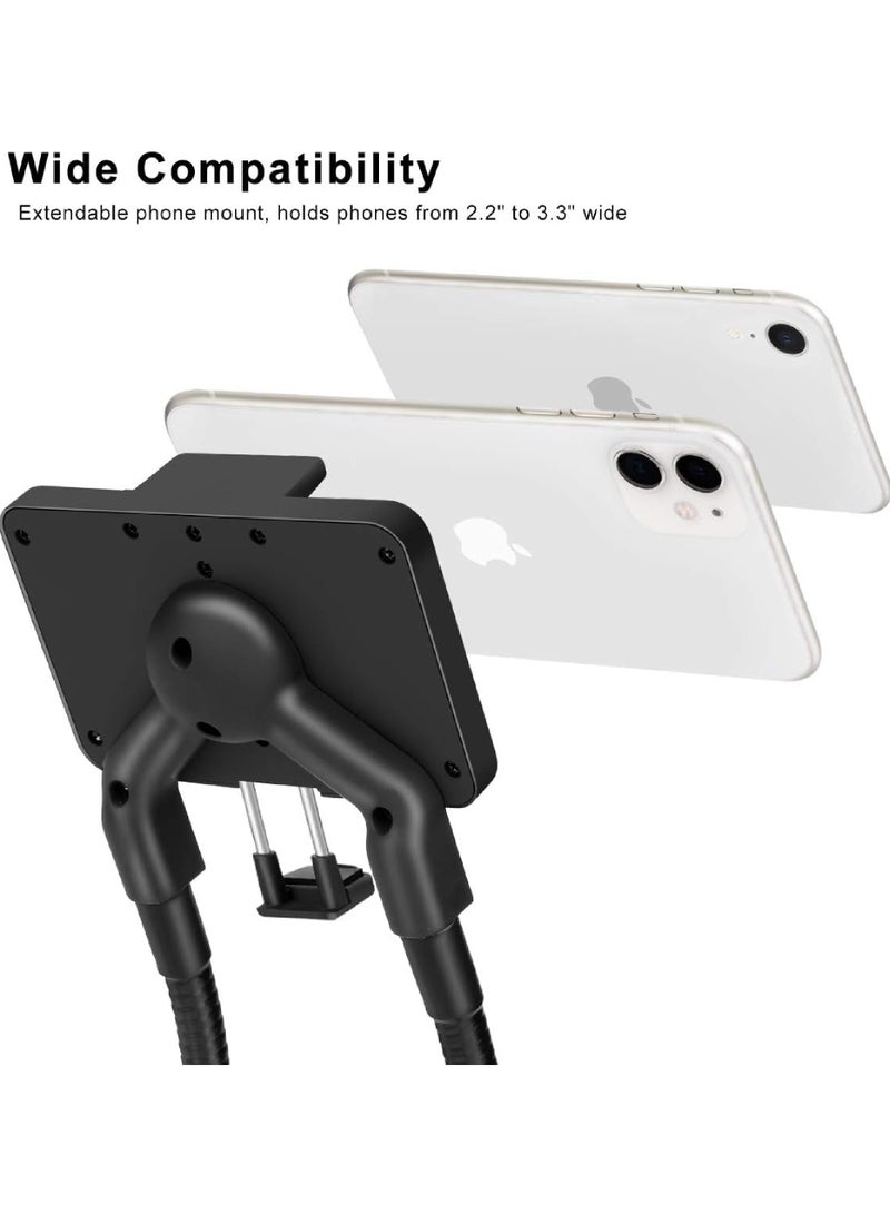 روك بو حامل الهاتف الخليوي حامل الهاتف المحمول العالمي حامل كسول لتقوم بها بنفسك حامل تثبيت مرن مع وظائف متعددة - Image 3