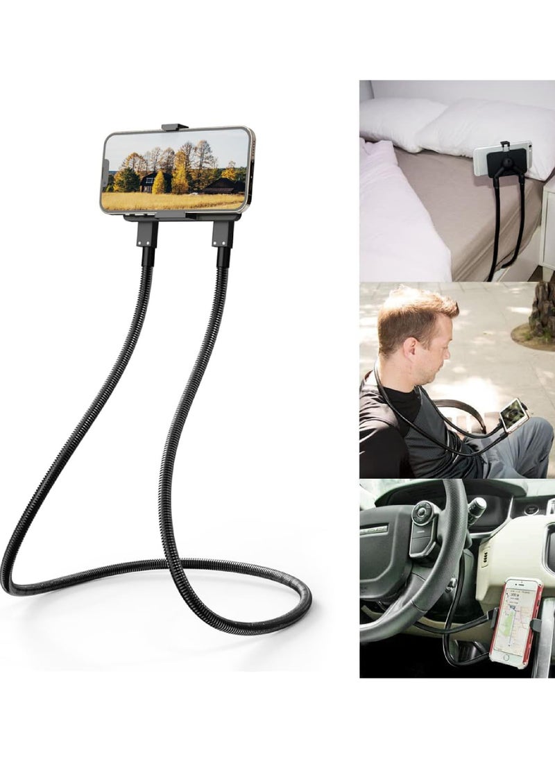 روك بو حامل الهاتف الخليوي حامل الهاتف المحمول العالمي حامل كسول لتقوم بها بنفسك حامل تثبيت مرن مع وظائف متعددة - Image 1