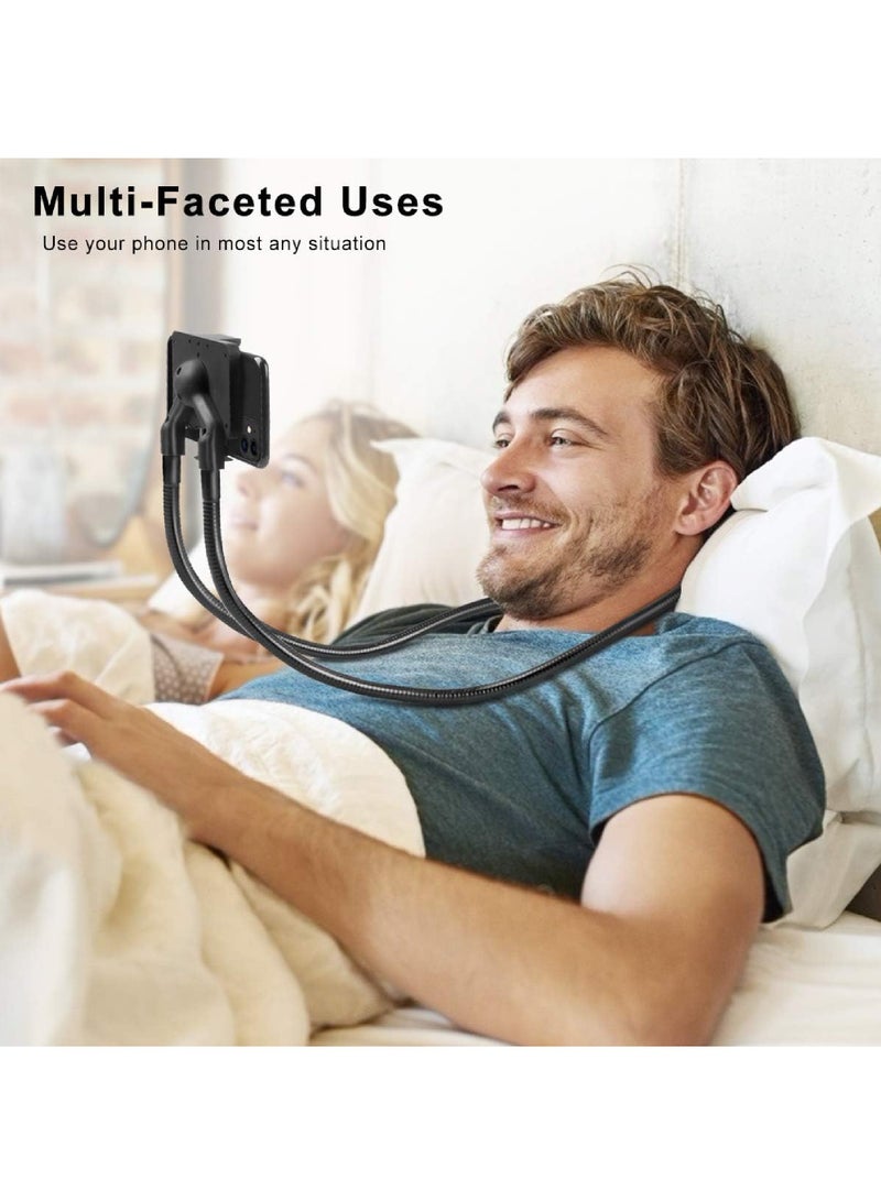 روك بو حامل الهاتف الخليوي حامل الهاتف المحمول العالمي حامل كسول لتقوم بها بنفسك حامل تثبيت مرن مع وظائف متعددة - Image 5