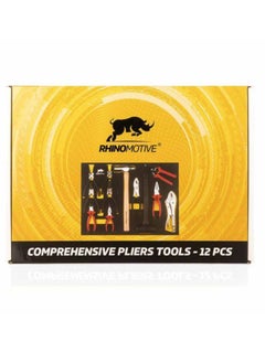 RHINOMOTIVE RHINOMOTIVE -Comprehensive Plier Tool Set of 12 Pcs  - Image 2