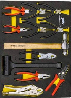 RHINOMOTIVE RHINOMOTIVE -Comprehensive Plier Tool Set of 12 Pcs  - Image 1