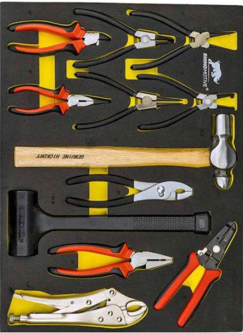 RHINOMOTIVE - RHINOMOTIVE -Comprehensive Plier Tool Set of 12 Pcs - Image 1