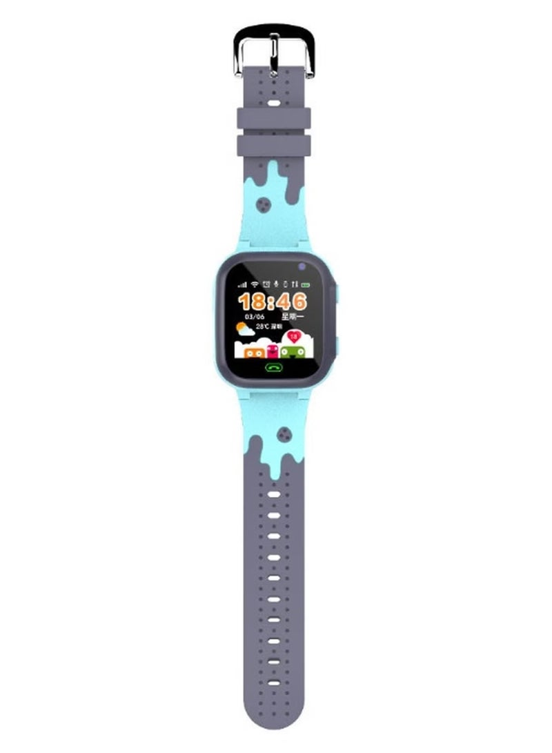 Nabi Kids Smartwatch GPS Tracker with Camera, Two-Tone Blue/Grey - Image 3