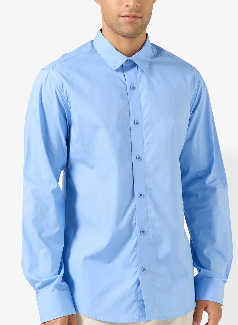 Seventy Five  Casual Long Sleeve regular Fit Shirt for Men | Best Price UAE