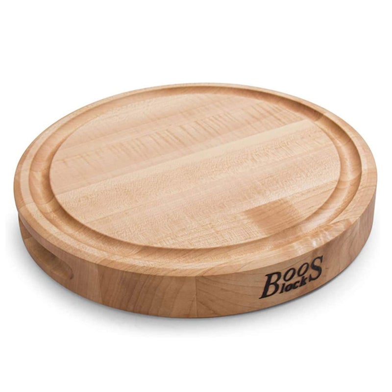 John Boos Boos Block CB Series Large Reversible Wood Cutting Board with Juice Groove 175Inch Thickness 12 x 12 x 1 34 Maple