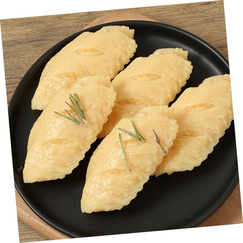 Realistic Faux Chicken Wing Food Props 5Pcs for Kitchen Decoration Photography Display - Image 3