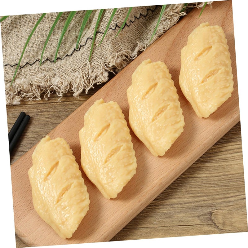 Realistic Faux Chicken Wing Food Props 5Pcs for Kitchen Decoration Photography Display - Image 4