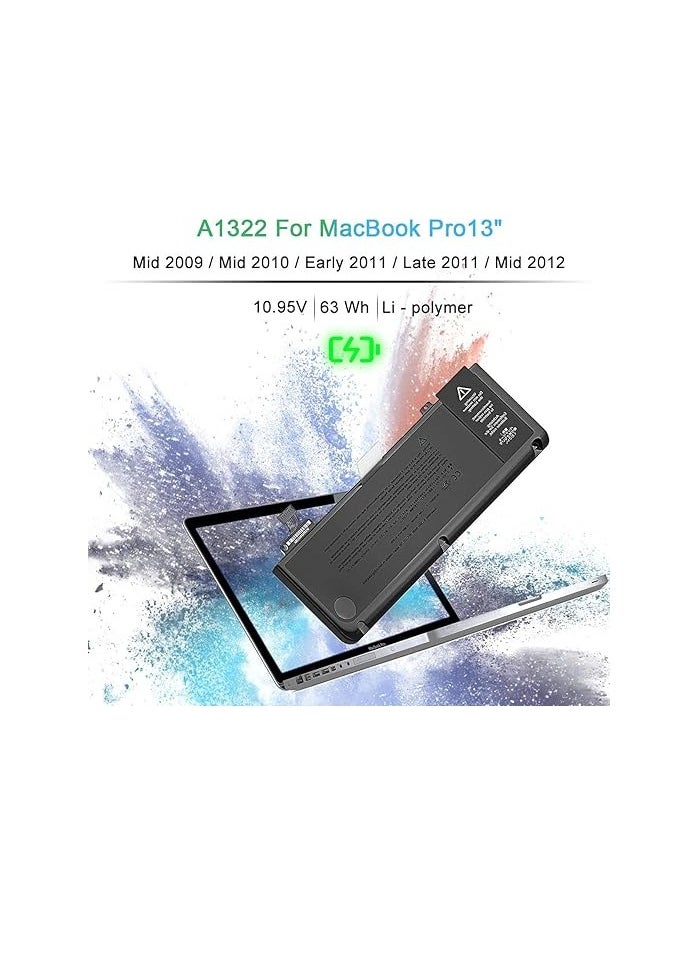 Generic A1322 Battery for MacBook A1278 MacBook Pro 13 Inch (Mid 2009 to Mid 2010 to Mid 2011 to Mid 2012)  - Image 4