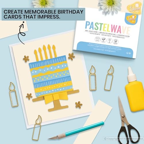 Lakeer A4 Pastel Color Paper- Ivory Colour, Pack of 100 Sheets | 80 GSM Thick for Arts and Crafts, Printing, DIY Projects, Etc - Image 5